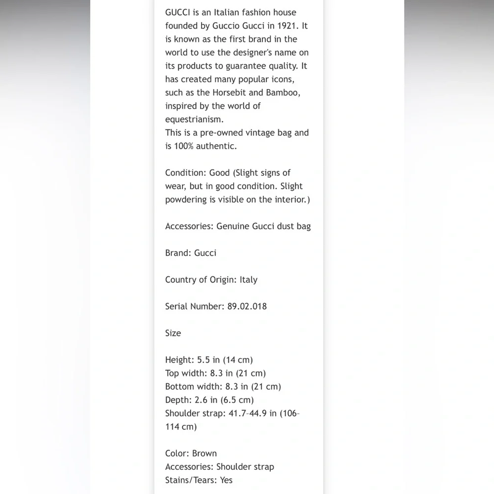 Gucci Beige and Brown Crossbody Bag - Picture 12 of 12